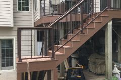 Brown AZEK deck
