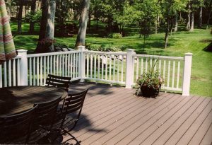 Backyard deck