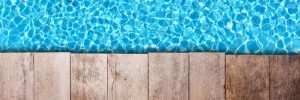 New Wooden Pool Deck