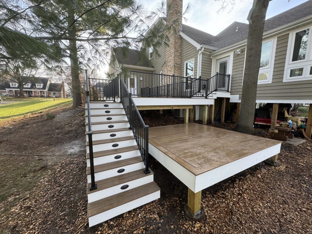 Deck with Stairs